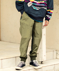 go slow caravan(ゴースローキャラバン) |ナイロン×コットンナイロンニットリブパンツ (MENS)