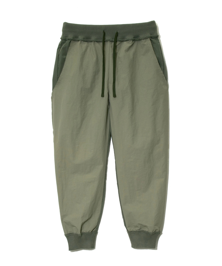 go slow caravan(ゴースローキャラバン) |ナイロン×コットンナイロンニットリブパンツ (MENS)