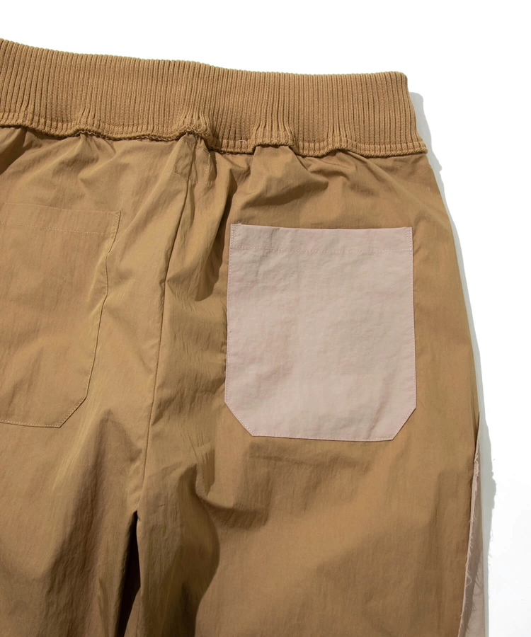 go slow caravan(ゴースローキャラバン) |ナイロン×コットンナイロンニットリブパンツ (MENS)