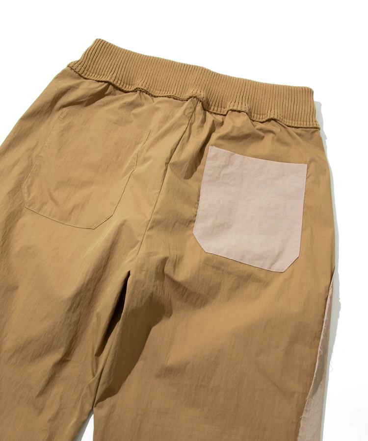 go slow caravan(ゴースローキャラバン) |ナイロン×コットンナイロンニットリブパンツ (MENS)