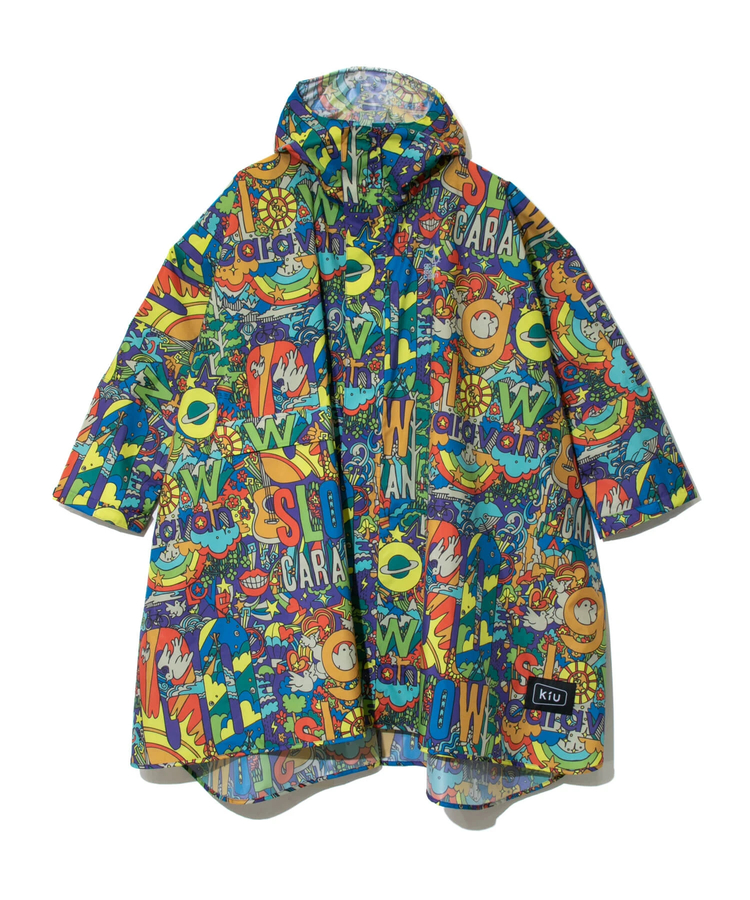 KiU×go slow caravan 】総柄 NEW STANDARD RAIN PONCHO (MENS/WOMENS)｜ファッション通販  SANKO BAZAAR（サンコーバザール）