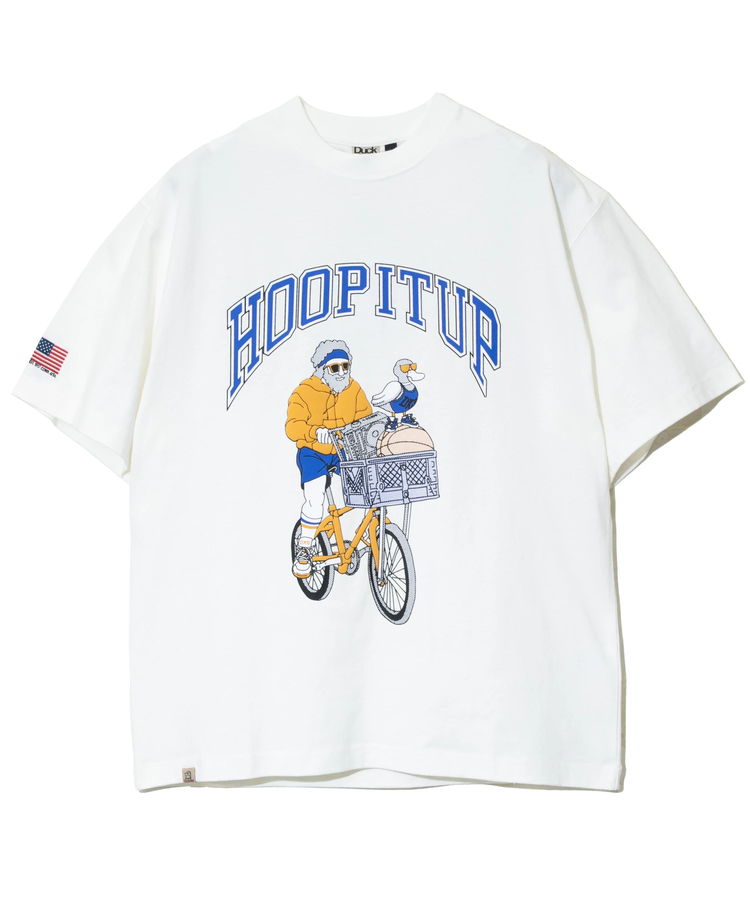 go slow caravan(ゴースローキャラバン) |Duckster/ダックスター 吸水速乾ビッグTEE《HOOP IT UP》(MENS)