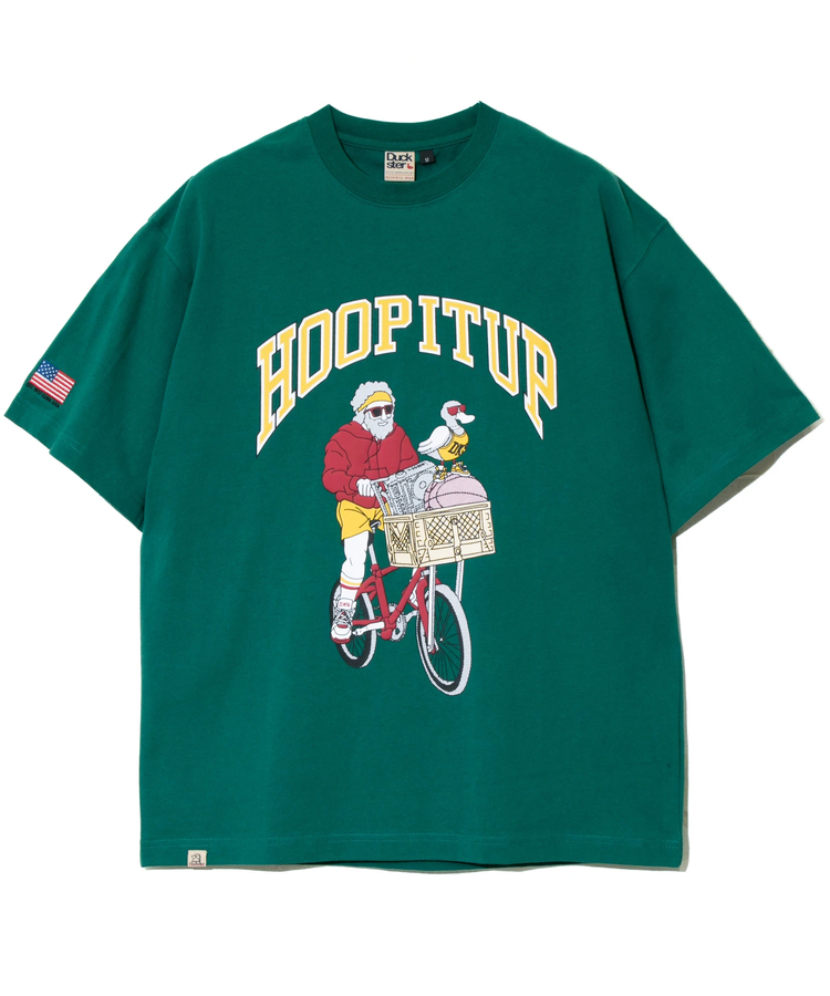 go slow caravan(ゴースローキャラバン) |Duckster/ダックスター 吸水速乾ビッグTEE《HOOP IT UP》(MENS)