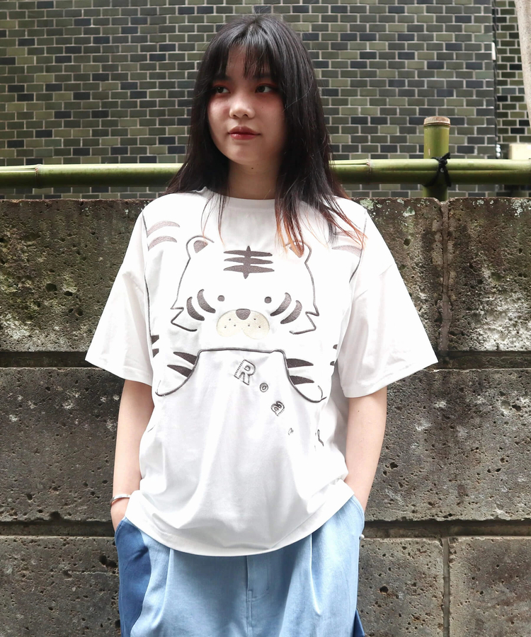 go slow caravan(ゴースローキャラバン) |libi se mi to/リビ セ ミ ト とらTシャツ (WOMENS)