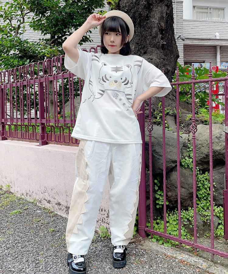 go slow caravan(ゴースローキャラバン) |libi se mi to/リビ セ ミ ト とらTシャツ (WOMENS)