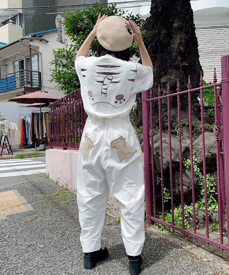 go slow caravan(ゴースローキャラバン) |libi se mi to/リビ セ ミ ト とらTシャツ (WOMENS)