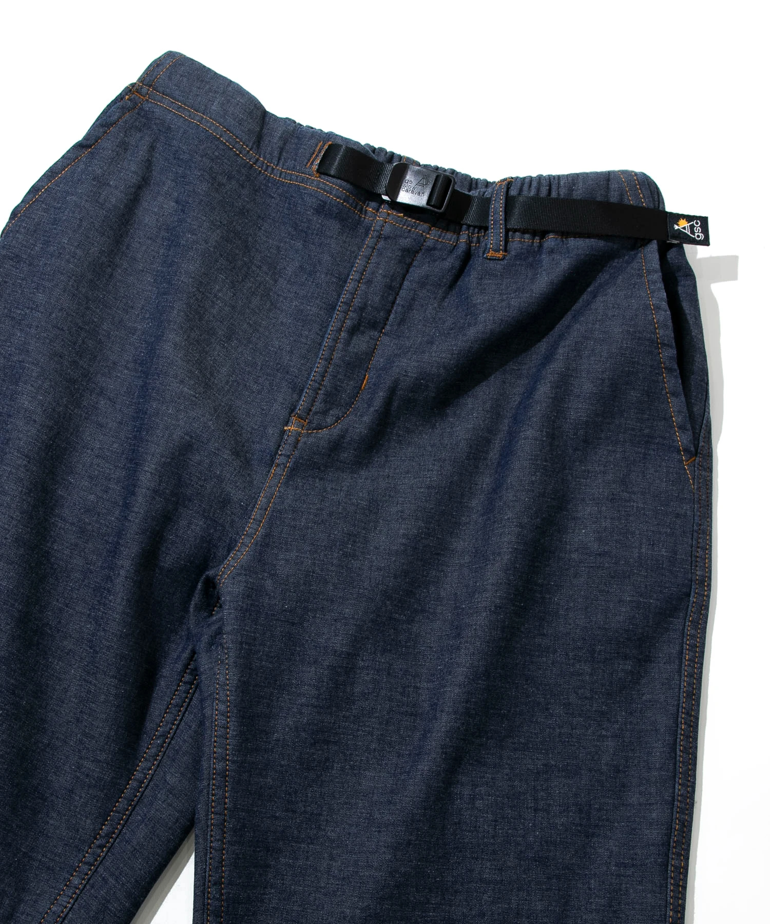 ストレッチデニム裏フリース冬キャンプパンツ (MENS/WOMENS