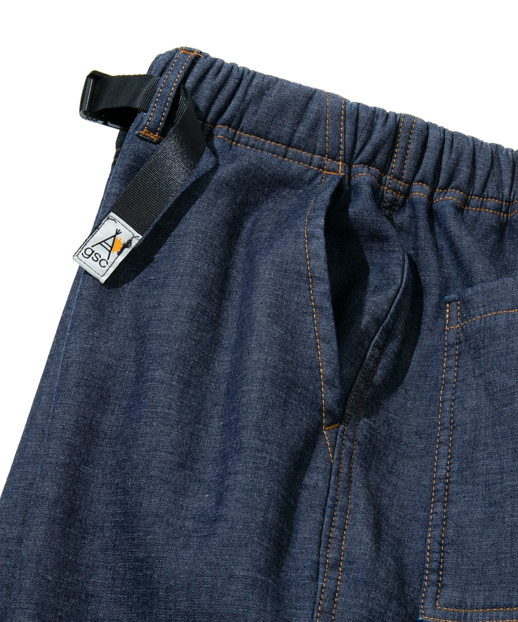 ストレッチデニム裏フリース冬キャンプパンツ (MENS/WOMENS