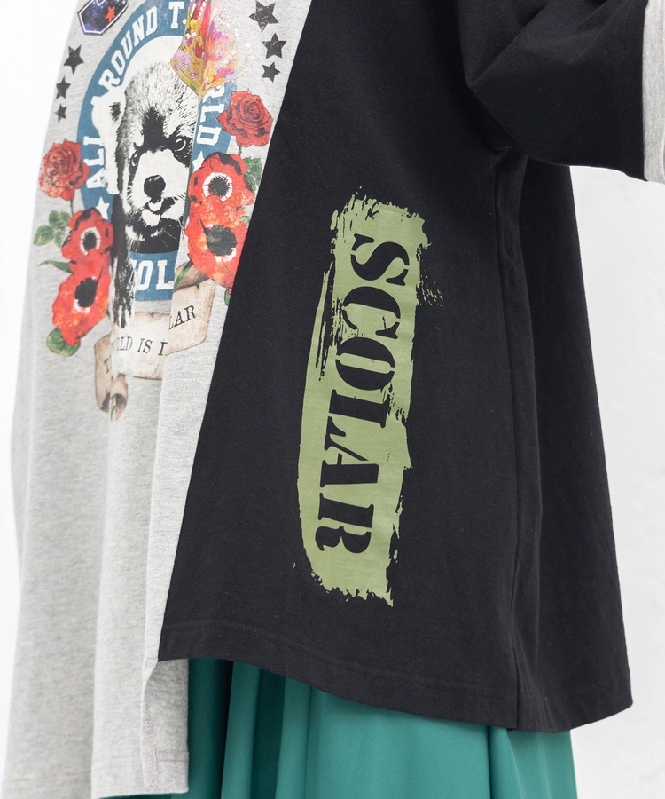 go slow caravan(ゴースローキャラバン) |ScoLar/スカラー リメイク風天竺チュニック (WOMENS)