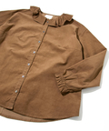 go slow caravan(ゴースローキャラバン) |NUEVO BLANCA/ヌエヴォブランカ プリーツカラーブラウス (WOMENS)
