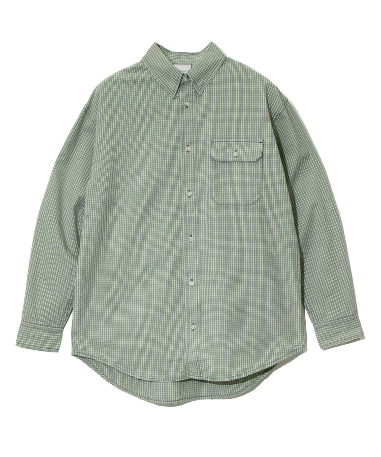 GRAMICCI/グラミチ CHECKERED STANCE SHIRT (MENS