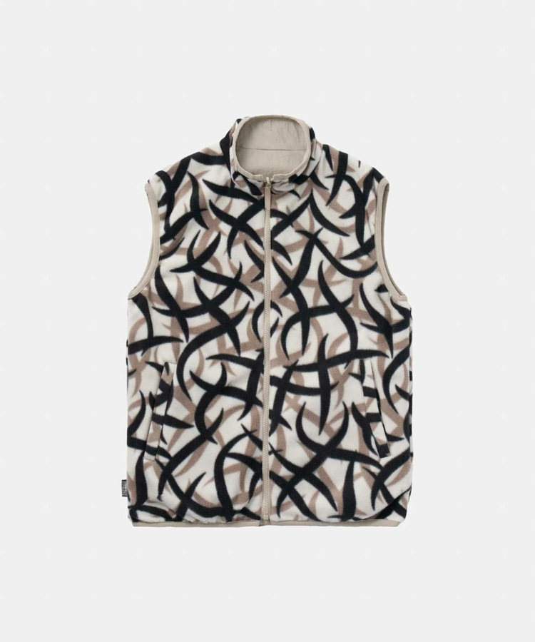 go slow caravan(ゴースローキャラバン) |GRAMICCI/グラミチ REVERSIBLE FLEECE VEST (MENS)