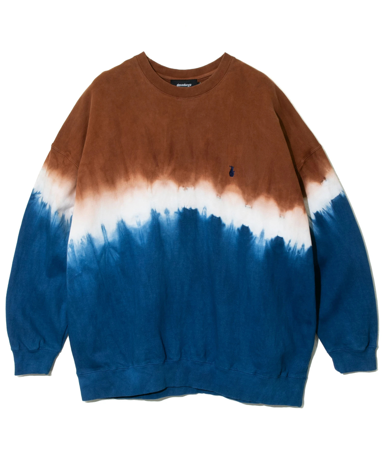 go slow caravan(ゴースローキャラバン) |devadurga/デヴァドゥルガ DUSK NIGHT WIDE SWEAT (MENS)