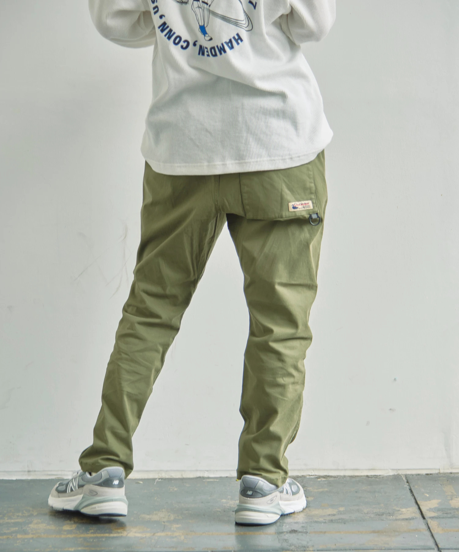 Duckster ダックスター キャメル コットンナイロン サイドルーズ XL Duckster/ダックスター ストレッチツイル 6Pアスレチックパンツ (MENS