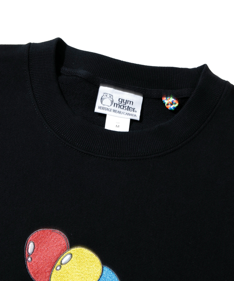 go slow caravan(ゴースローキャラバン) |【GSC別注】gym master/ジムマスター gym master×gsc 10.3oz オジサン刺繍スウェットシャツ (MENS)