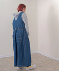 go slow caravan(ゴースローキャラバン) |mililopiulu/ミリロピュール Vネックワイドデニムサロペット (WOMENS)