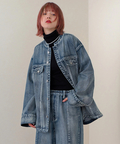 go slow caravan(ゴースローキャラバン) |Cotopone/コトポーネ ベーシックデニムジャケット (WOMENS)