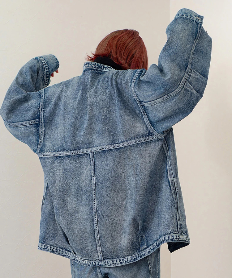 go slow caravan(ゴースローキャラバン) |Cotopone/コトポーネ ベーシックデニムジャケット (WOMENS)