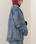 go slow caravan(ゴースローキャラバン) |Cotopone/コトポーネ ベーシックデニムジャケット (WOMENS)