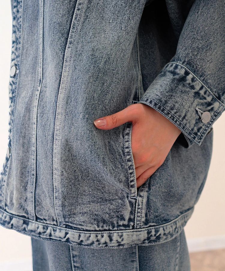go slow caravan(ゴースローキャラバン) |Cotopone/コトポーネ ベーシックデニムジャケット (WOMENS)