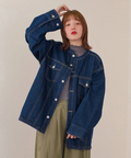 go slow caravan(ゴースローキャラバン) |Cotopone/コトポーネ ベーシックデニムジャケット (WOMENS)