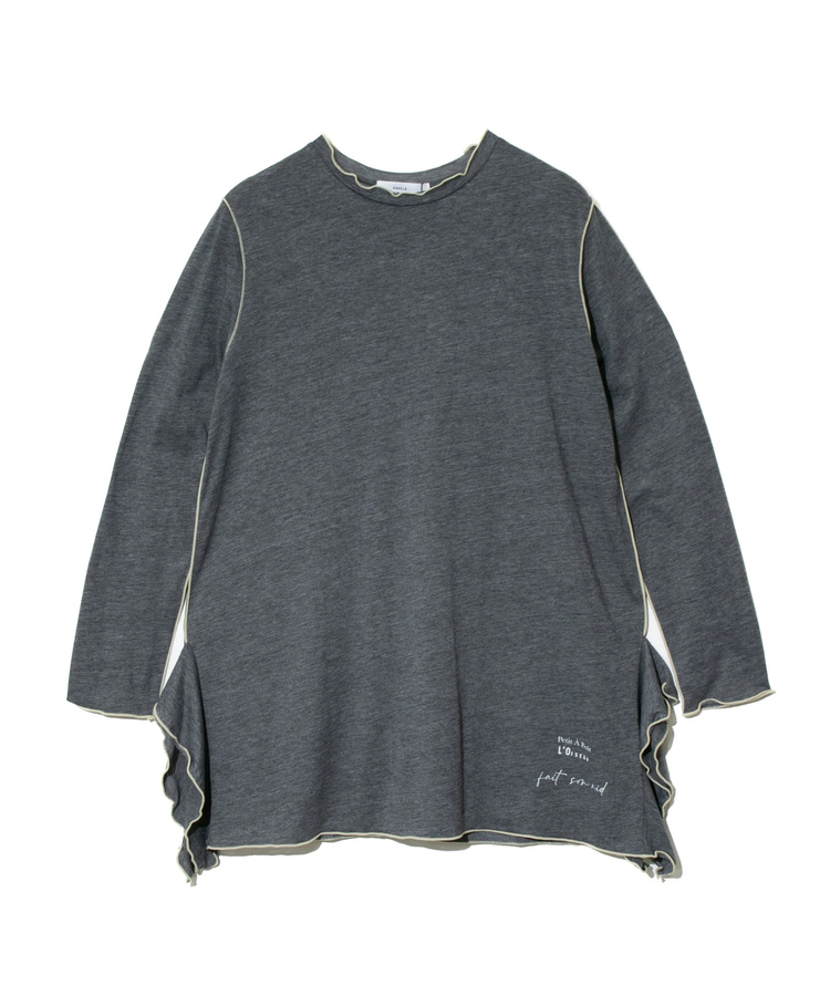go slow caravan(ゴースローキャラバン) |KAKELA&TRANQUIL/カケラ＆トランクイル T/C天竺スクエアクルー (WOMENS)