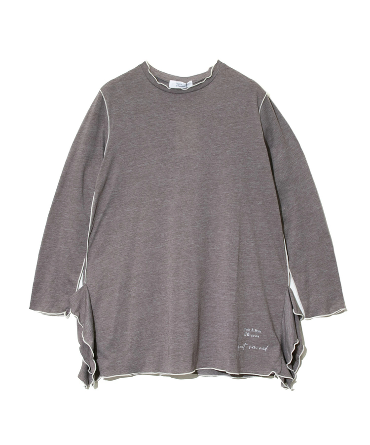 go slow caravan(ゴースローキャラバン) |KAKELA&TRANQUIL/カケラ＆トランクイル T/C天竺スクエアクルー (WOMENS)