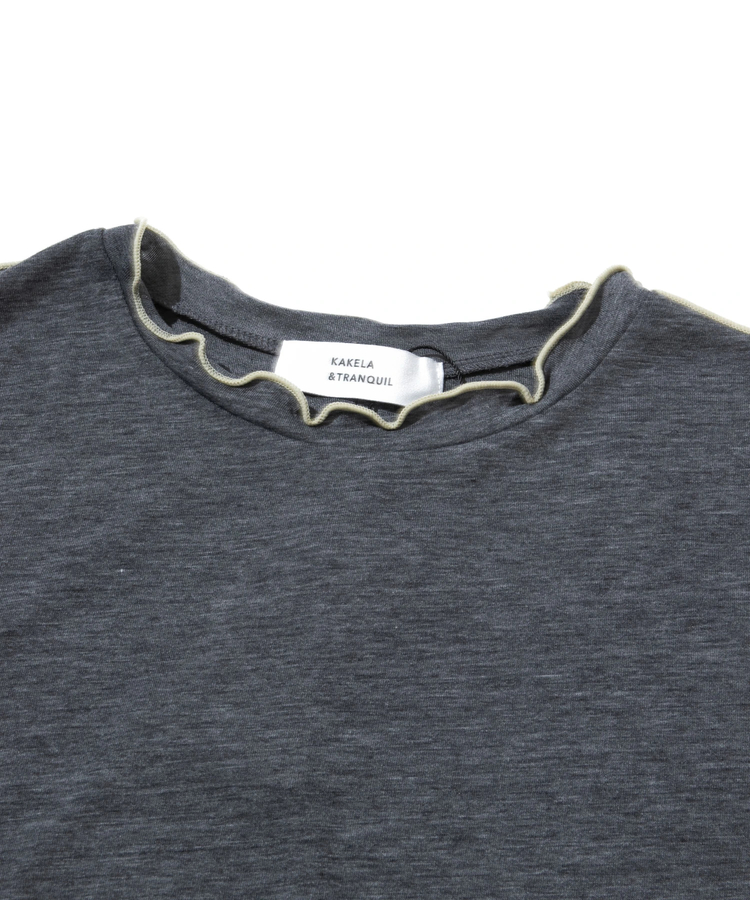 go slow caravan(ゴースローキャラバン) |KAKELA&TRANQUIL/カケラ＆トランクイル T/C天竺スクエアクルー (WOMENS)
