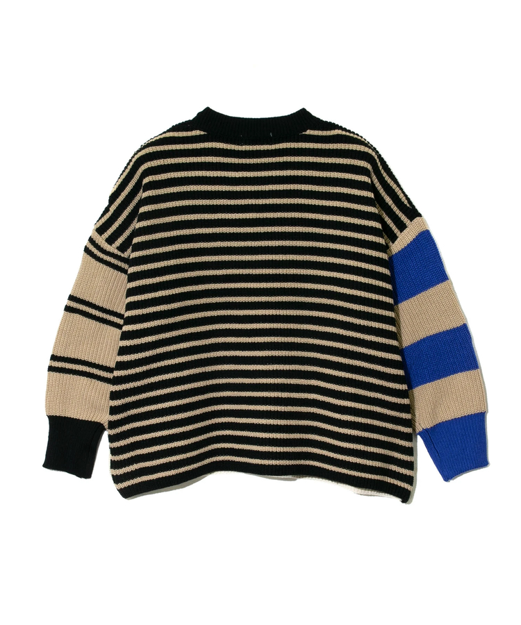 go slow caravan(ゴースローキャラバン) |KAKELA&TRANQUIL/カケラ＆トランクイル 畦編みニットワイドクルー (WOMENS)