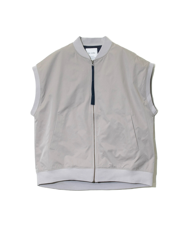 go slow caravan(ゴースローキャラバン) |le colis/ルコリ 裏配色MA-1ベスト (WOMENS)
