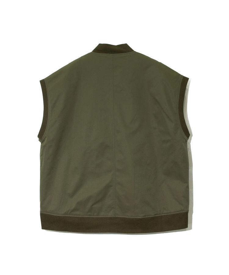 go slow caravan(ゴースローキャラバン) |le colis/ルコリ 裏配色MA-1ベスト (WOMENS)