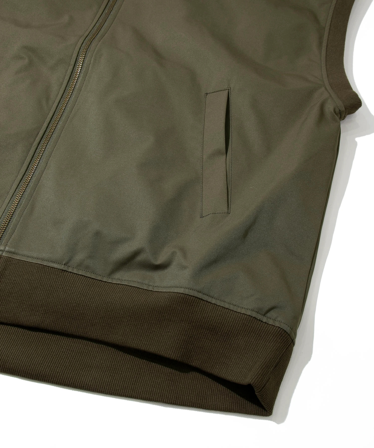 go slow caravan(ゴースローキャラバン) |le colis/ルコリ 裏配色MA-1ベスト (WOMENS)