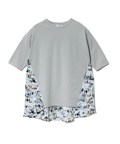 go slow caravan(ゴースローキャラバン) |le colis/ルコリ 異素材切替半袖TEE (WOMENS)