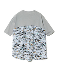 go slow caravan(ゴースローキャラバン) |le colis/ルコリ 異素材切替半袖TEE (WOMENS)