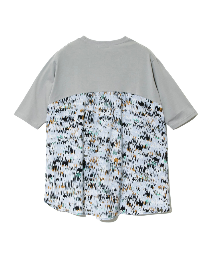 go slow caravan(ゴースローキャラバン) |le colis/ルコリ 異素材切替半袖TEE (WOMENS)