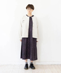 go slow caravan(ゴースローキャラバン) |Emago/イマゴ 星空総柄プリントワンピース (WOMENS)