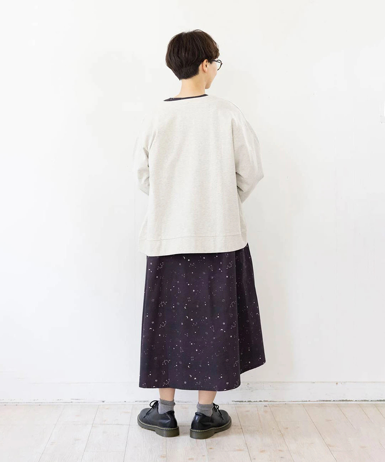 go slow caravan(ゴースローキャラバン) |Emago/イマゴ 星空総柄プリントワンピース (WOMENS)