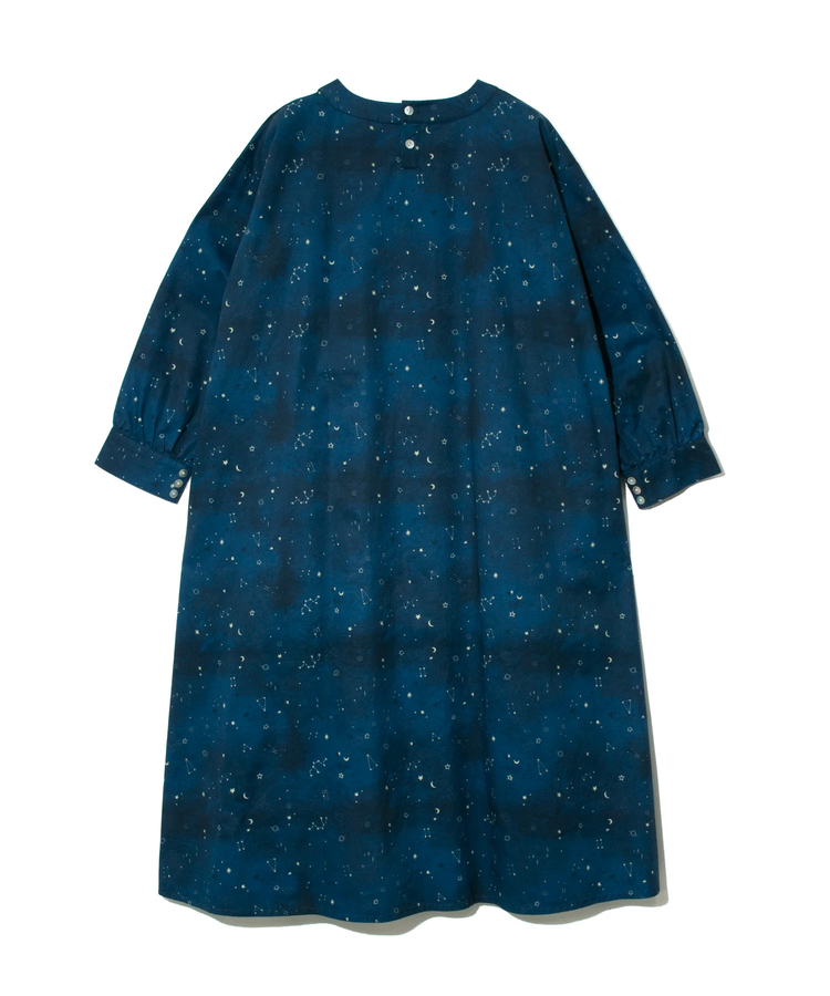 go slow caravan(ゴースローキャラバン) |Emago/イマゴ 星空総柄プリントワンピース (WOMENS)