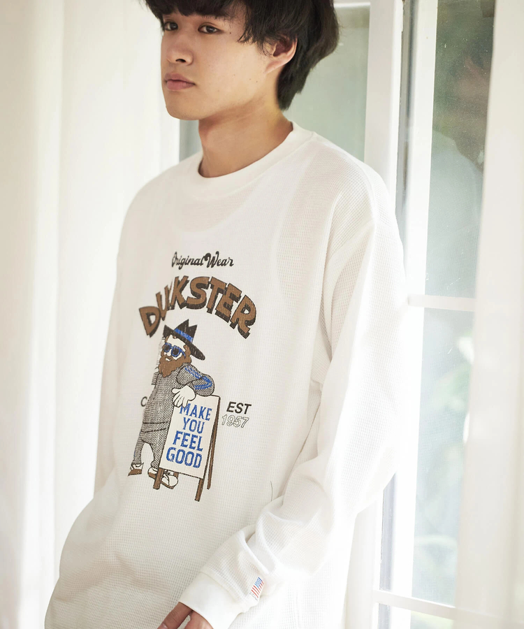 go slow caravan(ゴースローキャラバン) |Duckster/ダックスター サーマルL/STEE《ジャージオジサン》(MENS)