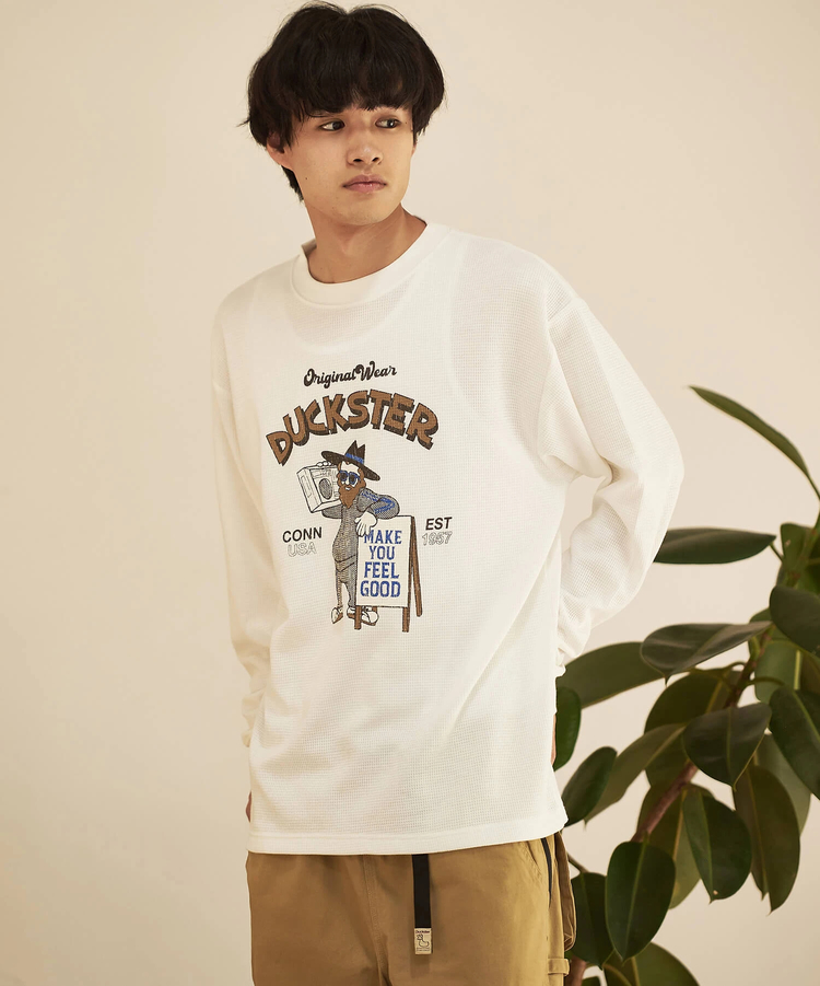 go slow caravan(ゴースローキャラバン) |Duckster/ダックスター サーマルL/STEE《ジャージオジサン》(MENS)