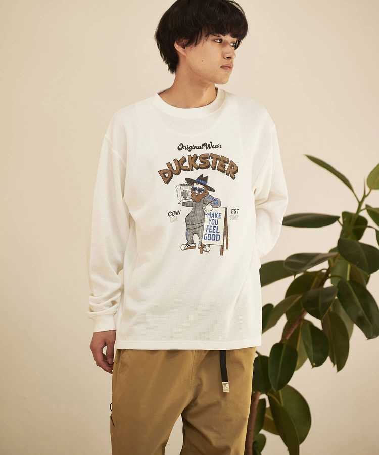go slow caravan(ゴースローキャラバン) |Duckster/ダックスター サーマルL/STEE《ジャージオジサン》(MENS)