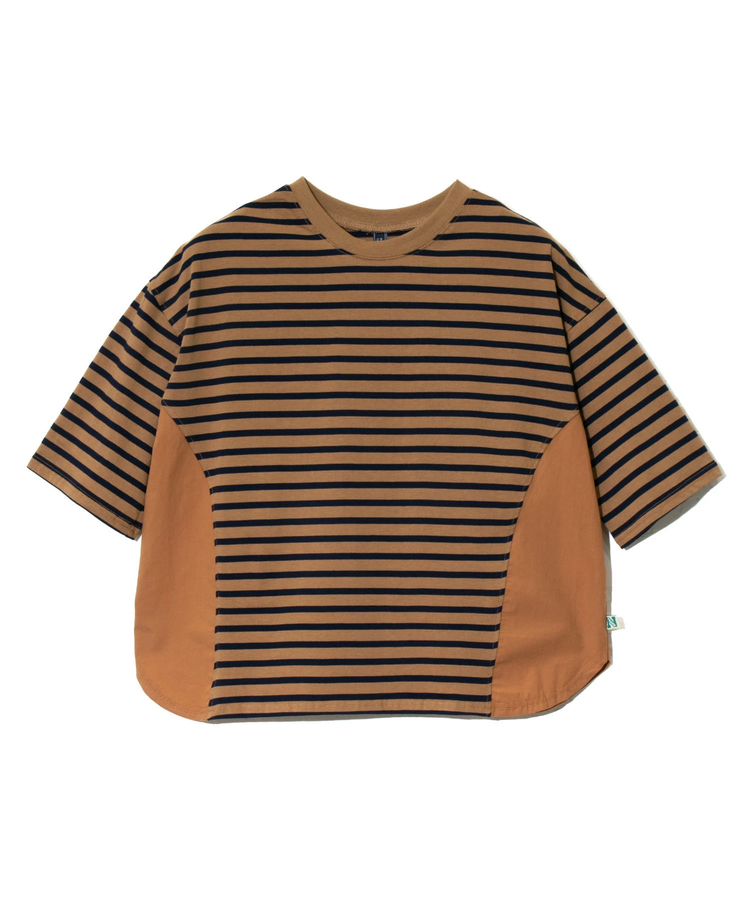 go slow caravan(ゴースローキャラバン) |NORTHERN TRUCK/ノーザントラック 布帛つかいボーダーTシャツ (WOMENS)