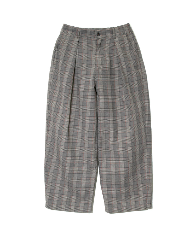 go slow caravan(ゴースローキャラバン) |NORTHERN TRUCK/ノーザントラック タック入りチェックパンツ (WOMENS)