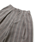 go slow caravan(ゴースローキャラバン) |NORTHERN TRUCK/ノーザントラック タック入りチェックパンツ (WOMENS)