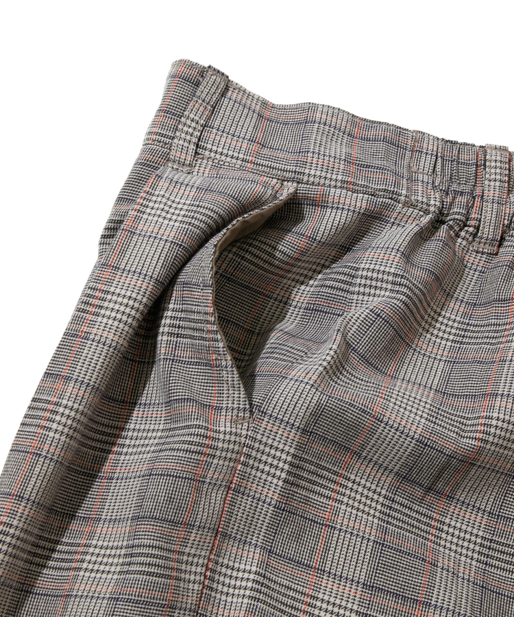 go slow caravan(ゴースローキャラバン) |NORTHERN TRUCK/ノーザントラック タック入りチェックパンツ (WOMENS)