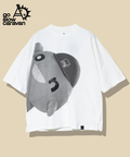 go slow caravan(ゴースローキャラバン) |【 onちゃんx go slow caravan 】 USA/C onちゃん BIGプリントTEE (MENS)