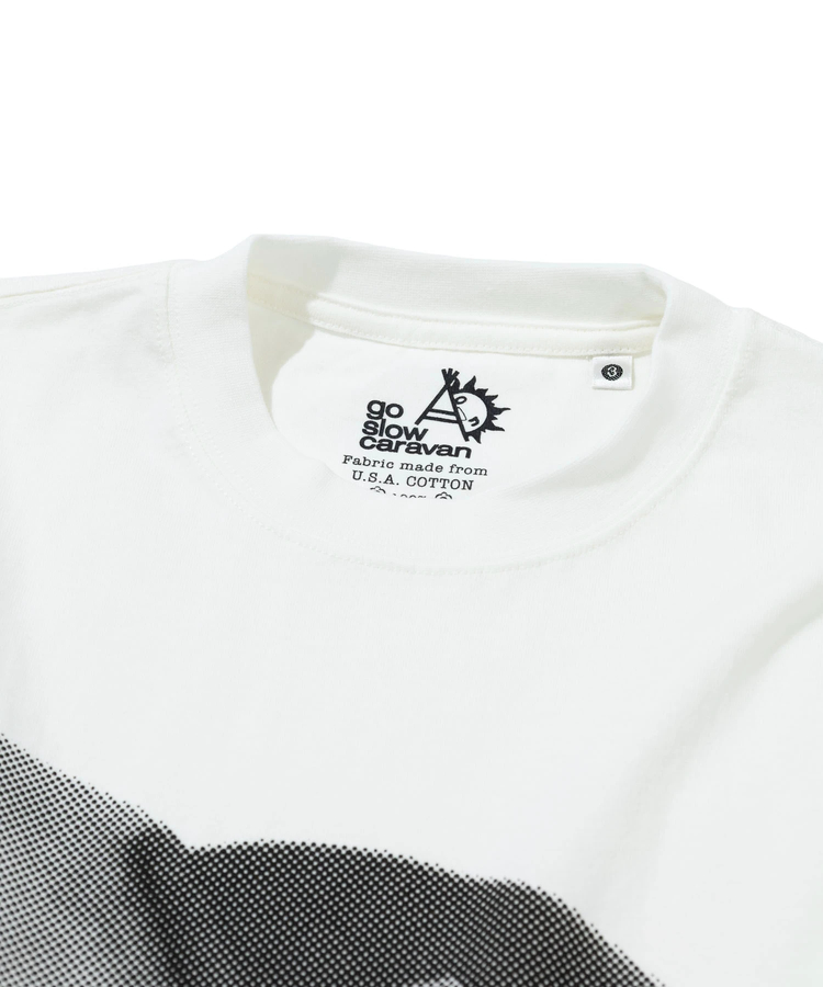 go slow caravan(ゴースローキャラバン) |【 onちゃんx go slow caravan 】 USA/C onちゃん BIGプリントTEE (MENS)