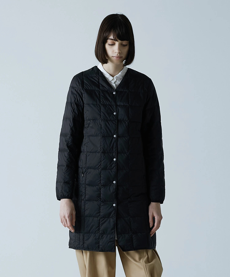 go slow caravan(ゴースローキャラバン) |TAION/タイオン V NECK  LONG DOWN JKT (WOMENS)