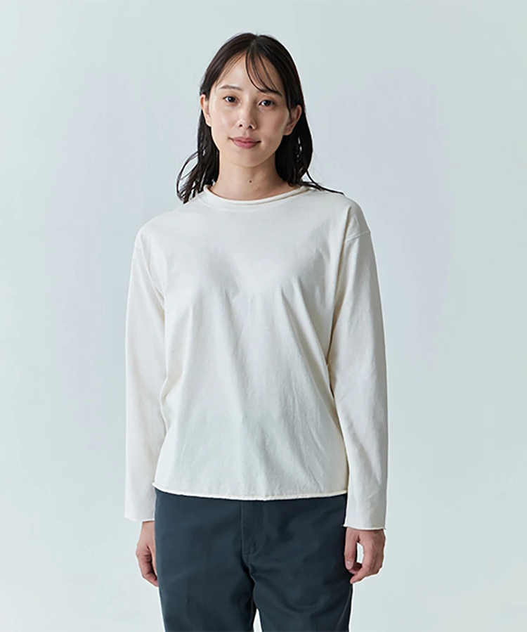 go slow caravan(ゴースローキャラバン) |GOOD ON/グッドオン LS KULU KULU TEE (WOMENS)