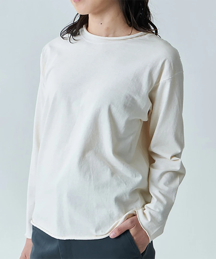 go slow caravan(ゴースローキャラバン) |GOOD ON/グッドオン LS KULU KULU TEE (WOMENS)